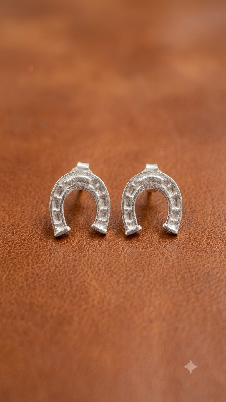 Aros de Herradura en Plata 980