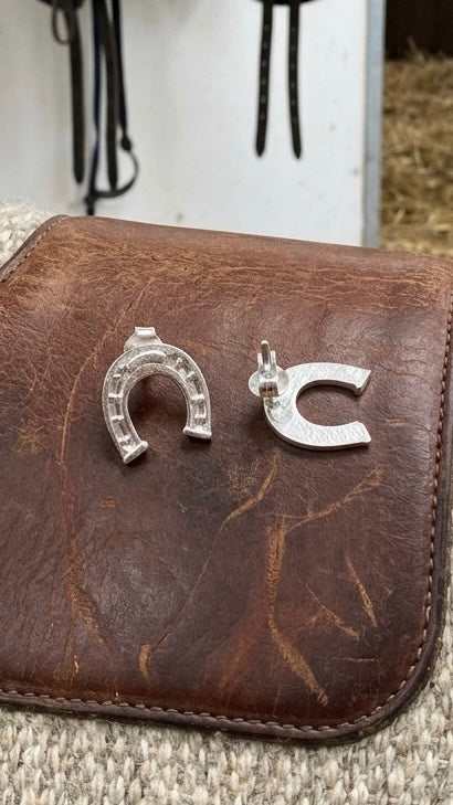 Aros de Herradura en Plata 980