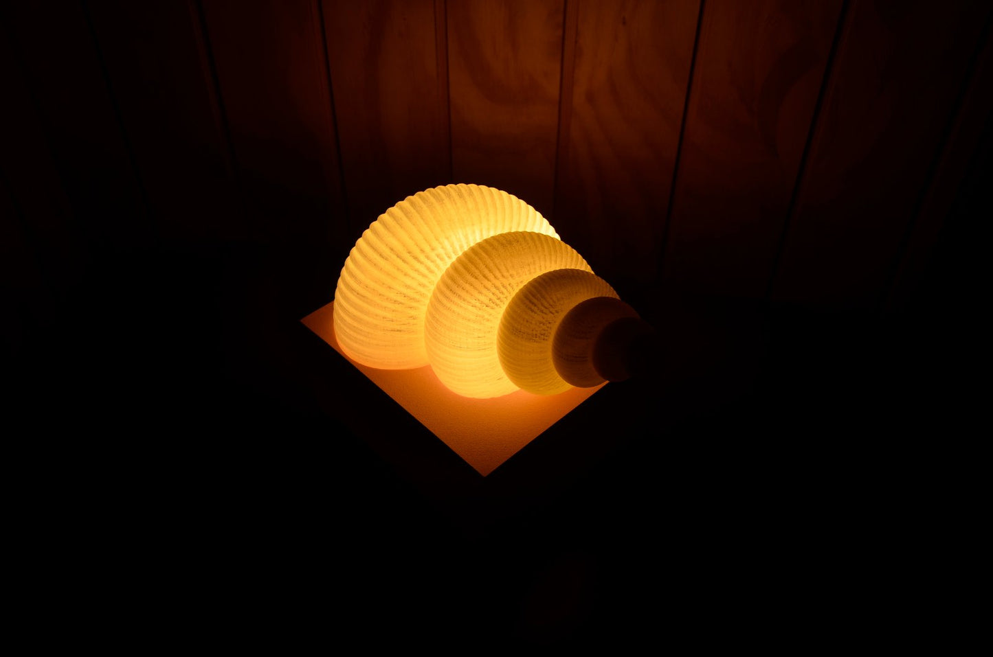 Lampara Espiral de Caracola