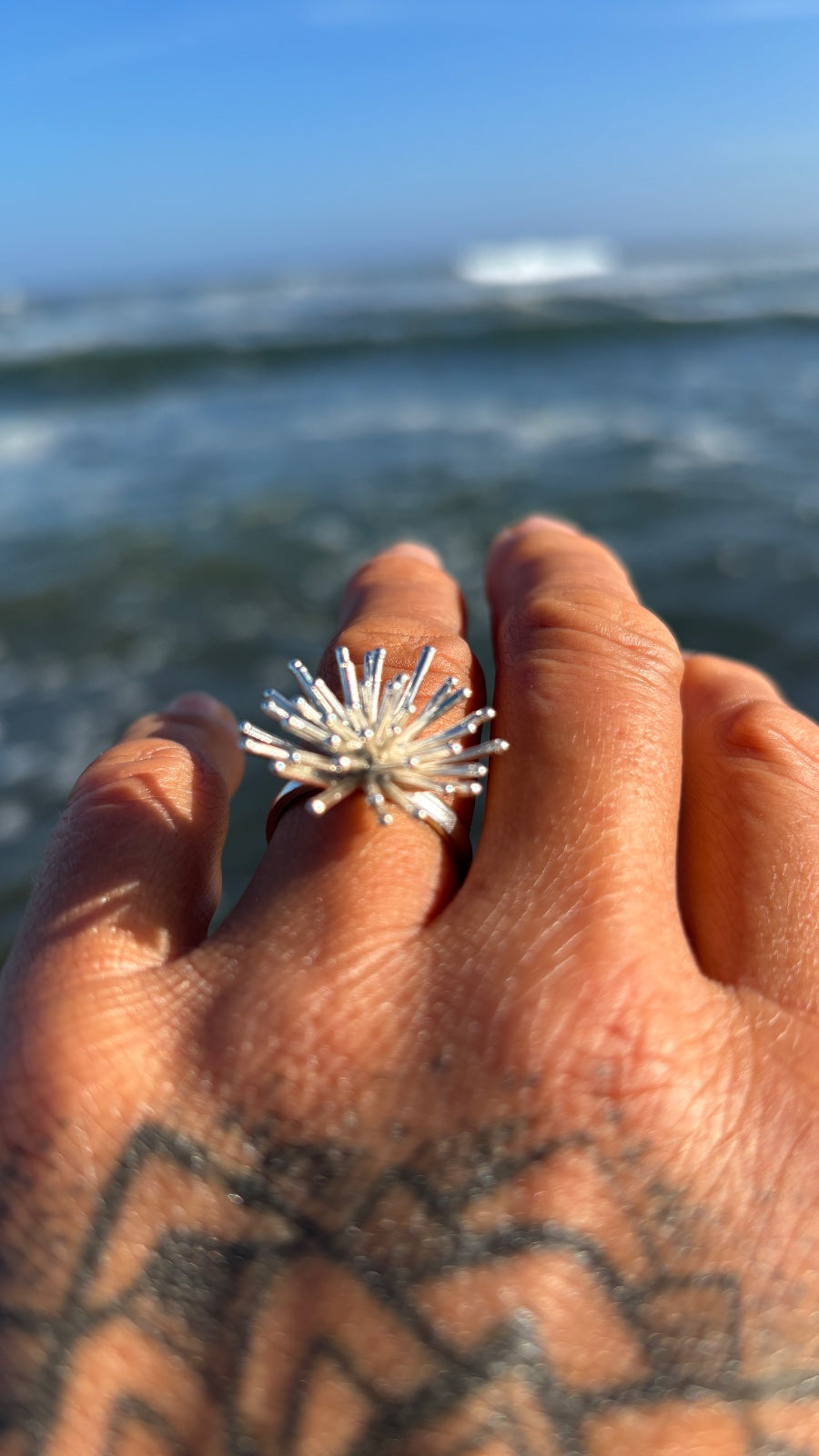 Anillo Anemona De Mar