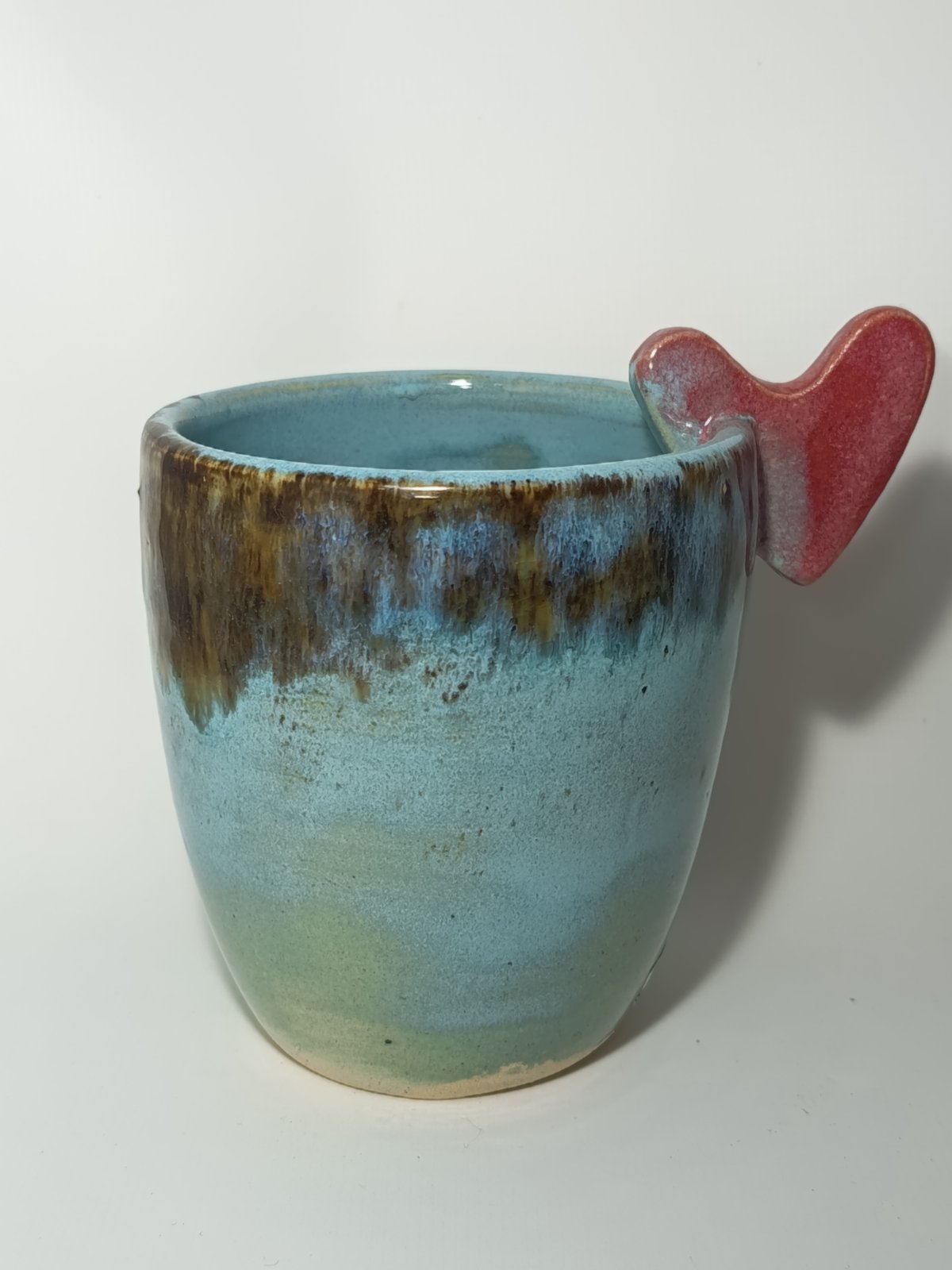 Vaso corazón multiuso