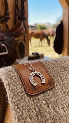 Collar Herradura de plata 980